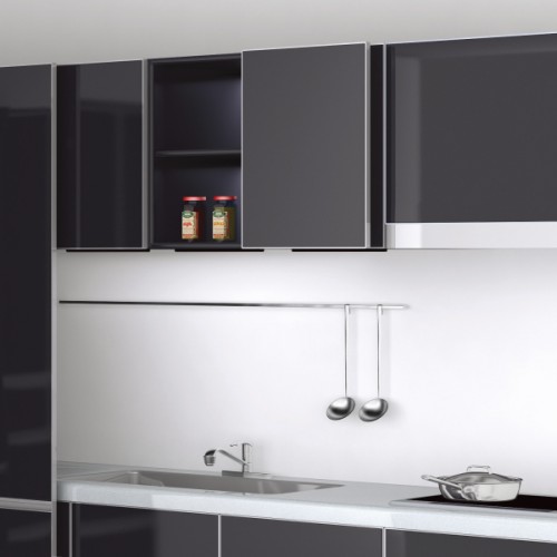 Lateral Swing Hinge Door System